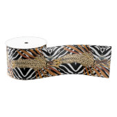 Wild Cheetah Wrapping Paper Ripsband (Spule)