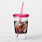 Wild Cherry Blossom Acryltrinkbecher (Rückseite)