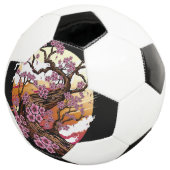 Wild Cherry Blossom Fußball (Dreiviertel)