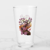 Wild Cherry Blossom Glas (Rückseite)