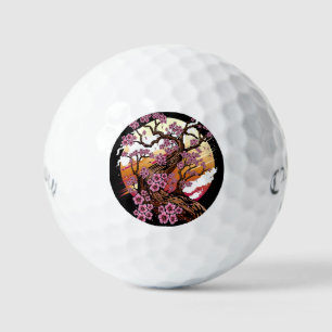 Wild Cherry Blossom Golfball