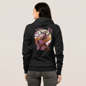 Wild Cherry Blossom Hoodie (Schwarz voll)