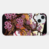 Wild Cherry Blossom iPhone Hülle (Rückseite (Horizontal))