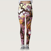 Wild Cherry Blossom Leggings (Vorderseite)