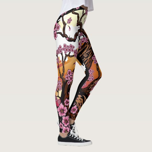 Wild Cherry Blossom Leggings (Rechts)