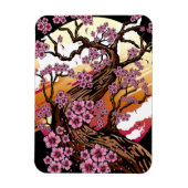 Wild Cherry Blossom Magnet (Vertikal)