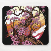 Wild Cherry Blossom Mousepad (Vorne)