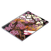 Wild Cherry Blossom Notizblock (Linke Seite)