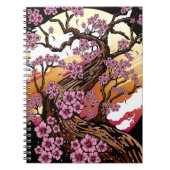 Wild Cherry Blossom Notizblock (Vorderseite)
