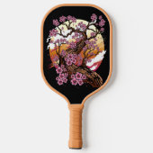Wild Cherry Blossom Pickleball Schläger (Rückseite)