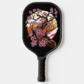 Wild Cherry Blossom Pickleball Schläger (Rückseite)