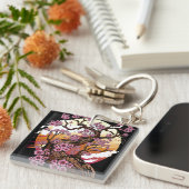 Wild Cherry Blossom Schlüsselanhänger (Vorderseite rechts)