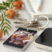 Wild Cherry Blossom Schlüsselanhänger (Vorderseite rechts)