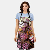 Wild Cherry Blossom Schürze (Getragen)