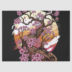 Wild Cherry Blossom Seidenpapier