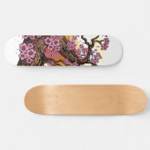 Wild Cherry Blossom Skateboard (Horizontal)
