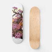 Wild Cherry Blossom Skateboard (Vorderseite)