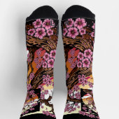 Wild Cherry Blossom Socken (Oben)