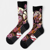 Wild Cherry Blossom Socken (Links)