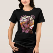 Wild Cherry Blossom Tri-Blend Shirt (Vorderseite)