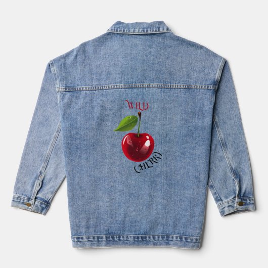 Wild Cherry Jeansjacke (Rückseite)