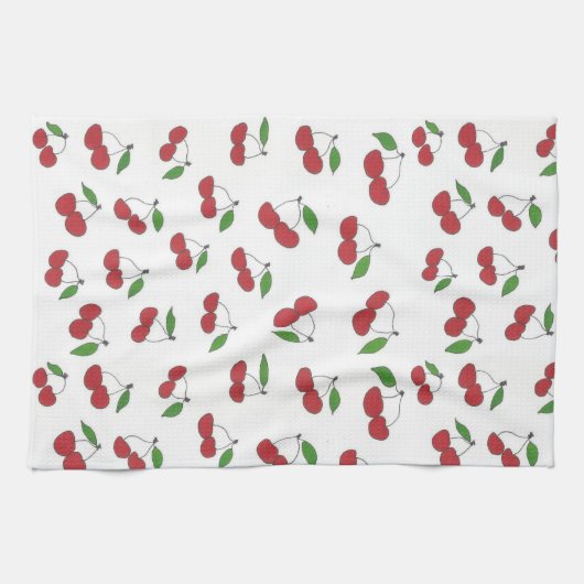Wild Cherry Kitchen Handtuch (Horizontal)