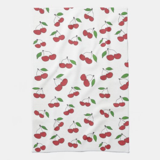 Wild Cherry Kitchen Handtuch (Vertikal)