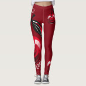 Wild Cherry Leggings (Vorderseite)