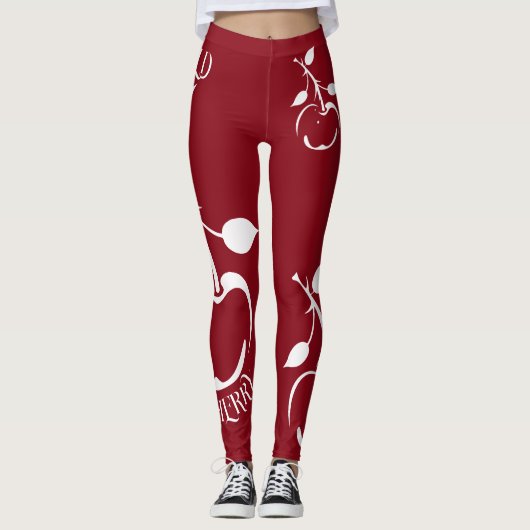 Wild Cherry Leggings (Vorderseite)