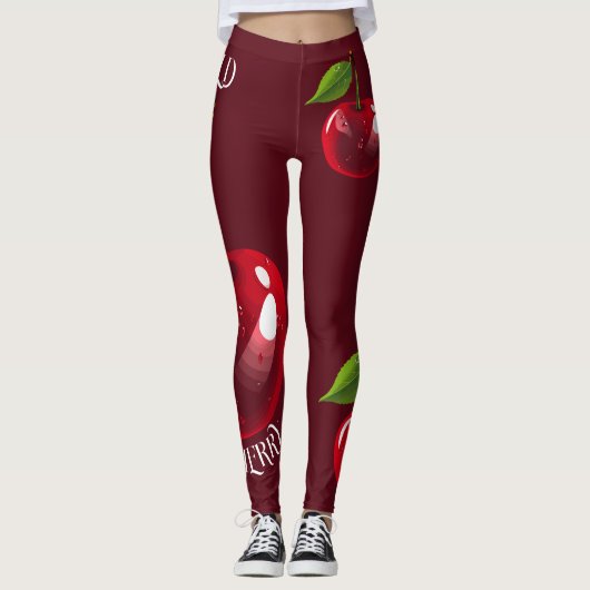 Wild Cherry Leggings (Vorderseite)