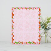 Wild Cherry Stationery (Stehend Vorderseite)