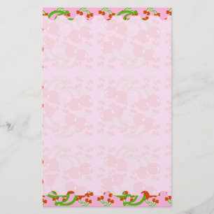 Wild Cherry Stationery Briefpapier