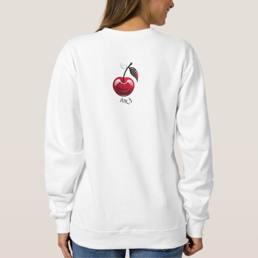 Wild Cherry Sweatshirt (Rückseite)