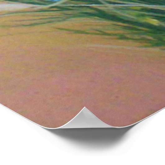 Wild Chicory und Unkraut Poster (Ecke)