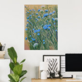 Wild Chicory und Unkraut Poster (Heimbüro)
