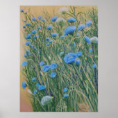 Wild Chicory und Unkraut Poster (Vorne)