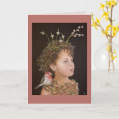 Wild Child #3-Karte Karte (Gelbe Blume)