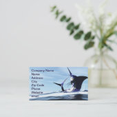 Wild Child Bu8siness Card Visitenkarte (Stehend Vorderseite)