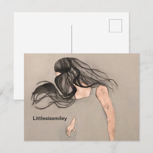 Wild Child Postcard Postkarte (Vorne/Hinten)