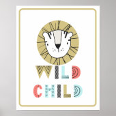 Wild Child Scandia Löwe Poster (Vorne)