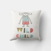 Wild Child Scandia Monkey Baby Kissen (Rückseite)