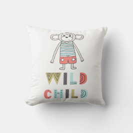 Wild Child Scandia Monkey Baby Kissen