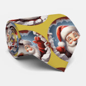 Wild Christmas GOLD STAR Krawatte (Gerollt)