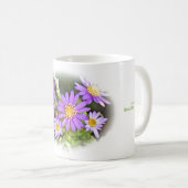 Wild Chrysanthemum Kaffeetasse (VorderseiteRechts)