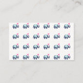 Wild City Baby Shower Books for Baby Begleitkarte (Rückseite)