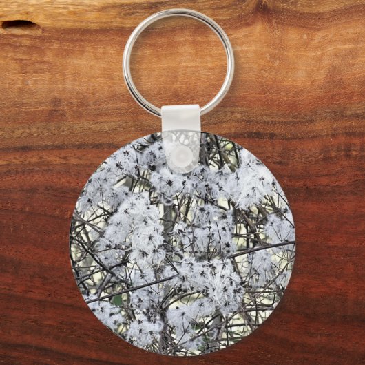 WILD CLEMATIS SCHLÜSSELANHÄNGER (Rückseite)