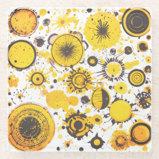 Wild Cluster of dots Coaster Glasuntersetzer