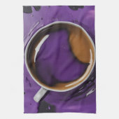 Wild Coffee Dreams Geschirrtuch (Vertikal)