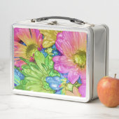 Wild Colorful Daisies #2 - Metal Lunchbox (Beispiel)