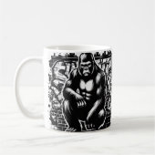 Wild Cooler Gorilla-Tasse Kaffeetasse (Links)